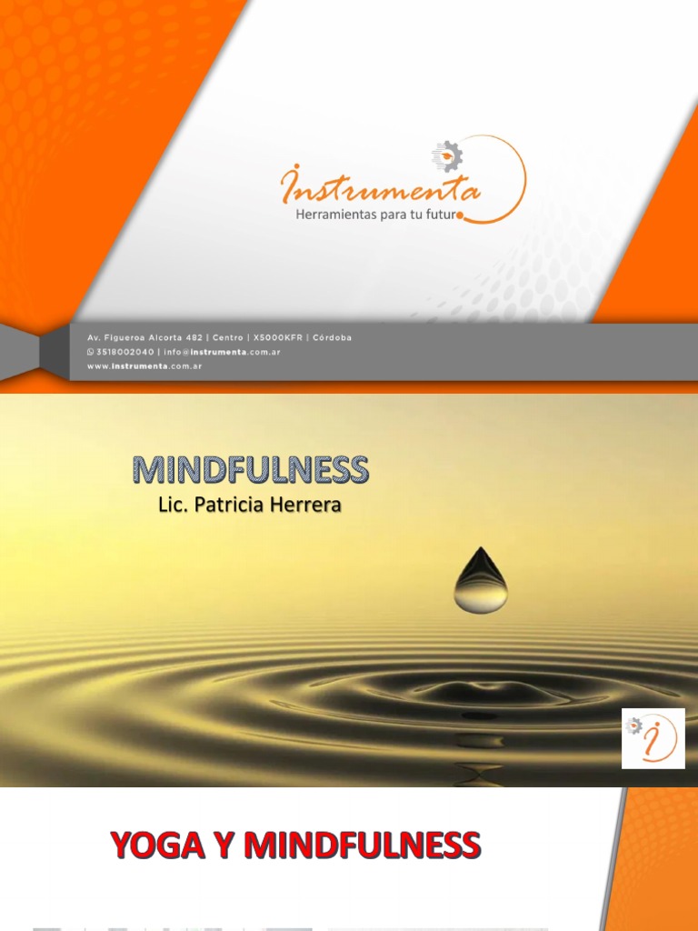 7-Mindfulness y Yoga | PDF | Yoga | Mente
