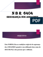 NBR 6.404 - Segurança Nos Andaimes 1