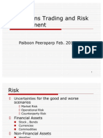 FX Options Trading and Risk Management 1 BS