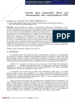 Suspensão ativa: comparação PID, LQR e H