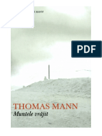 Thomas Mann - Muntele Vrajit