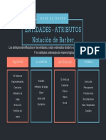 Notación de Barker - Entidades y Atributos