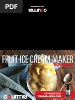 Gourmia Fruit Ice Cream Maker Recipes GSI180