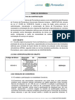 Licitação para laudo SPDA Arena Pernambuco