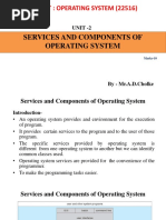 2.services and Componant of OS