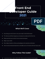 Front End Developer Guide 2021