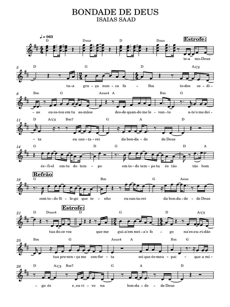 BONDADE DE DEUS Isaias Saad PDF