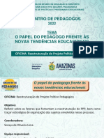 Reestruturação PPP Pedagogos