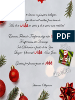 Tarjeta Navidad 2021 - Vida