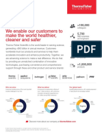 Thermo Fisher Fact Sheet - 2023