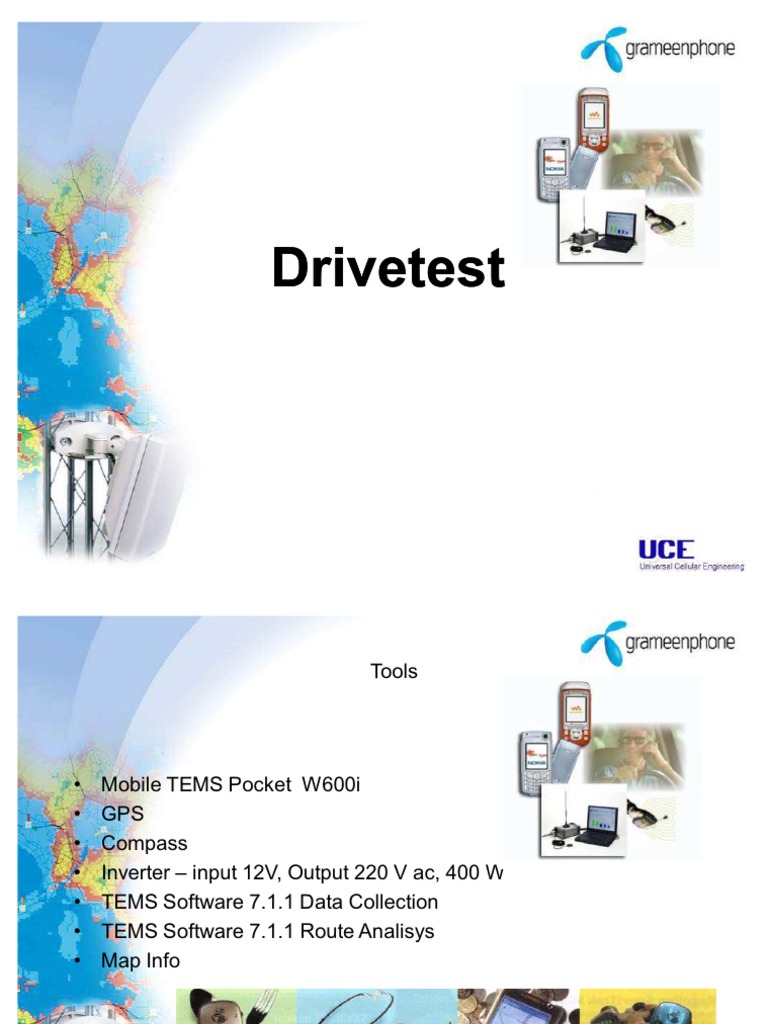 Drive Test | PDF | Antenna (Radio) | Broadcasting
