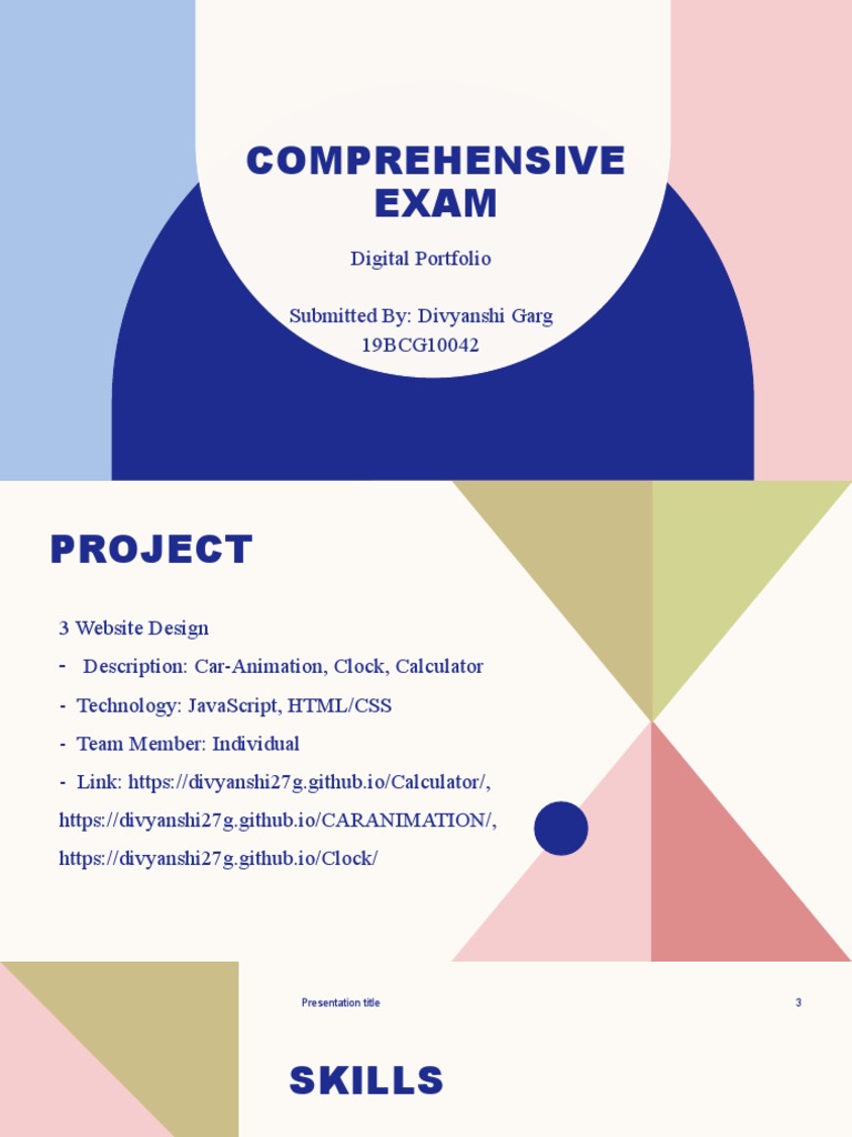 Comprehensive Exam 2 PDF