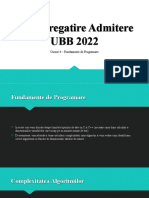 Curs 4 Fundamente de Programare
