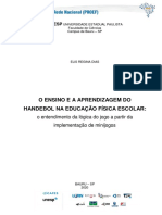 Mestrado Ensino e Aprendizagem Do Hand Na EDF Escolar