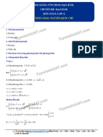 Thầy Giáo: Nguyễn Quốc Chí: Bài Giảng: Ứng Dụng Đạo Hàm. Chuyên Đề: Đạo Hàm. Môn Toán: Lớp 11