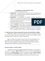 Semana 2 - Método Científico e Critério de Demarcação