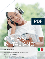 (PDF REGALO) 47 Frasi Che Ogni Studente Di Italiano Deve Conoscere