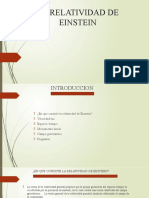La Relatividad de Einstein