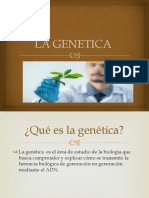 Diapositiva La Genetica Deily