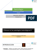 Toxicología Introduccion