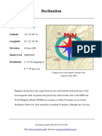 Declination Data