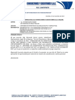 CARTA 51- SGOP Informe de Valorización  de supervision  Obra N°01 y  ADICIONAL  DE OBRA N°01