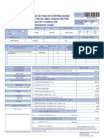 Declaración jurada de contribuciones para consultores