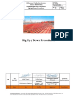 SOP - 05 - Rig Up and Rig Down Procedure - Rev04