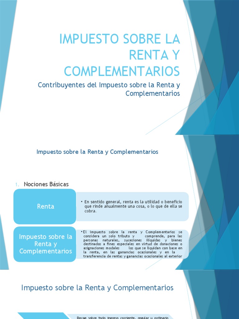 Guía del Impuesto sobre la Renta en Colombia | PDF | Impuesto sobre la ...