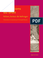 Christophe Bouriau - Les Fictions Du Droit Kelsen Lecteur de Vaihinger (Tem Impresso)