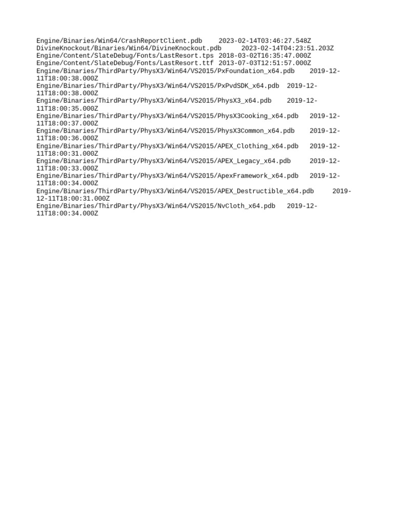 Win64 Crash Report and Debug Files | PDF | Business | Computers