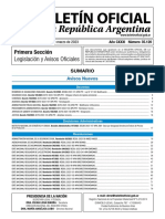 Decretos y resoluciones oficiales