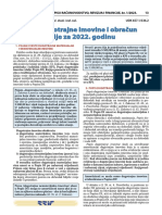 II. Popis Dugotrajne Imovine I Obračun Amortizacije Za 2022. Godinu