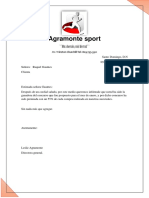 Carta Comercial Leslie Agramonte 