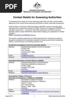 Assessing Authorities