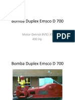 Presentacion Bomba Duplex - Emsco D 700 8V92 400 HP