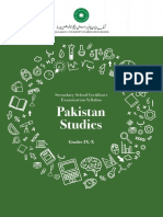 Pakistan Studies IX-X Syllabus 2022 (S2)