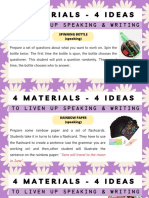 4 Materials - 4 Ideas