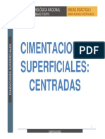 3.1. - Cimentaciones Superficiales - Centradas - CIRSOC - ACI - ADAPTADO