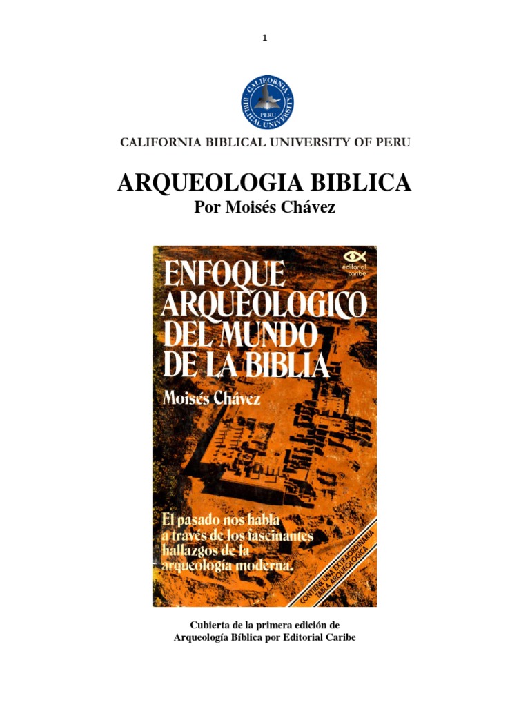 B Arqueologia Biblica Pdf Cerámica Arcilla