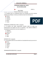 EXAMEN - BIO - NIVELACION Uac