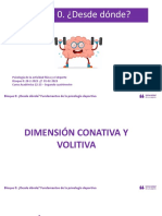 Prácticas Bloque I (Dimensión Conativa)