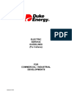 Electric Service Guidelines for Indiana Commercial Developments