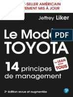 Le Modele Toyota 2e Ed. 14 Principes de Management Jeffrey Liker