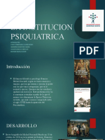 La Institucion Psiquiatrica