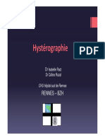 Hystérosalpingographie
