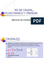 Metrologia (Caudal, Masico y Presion)