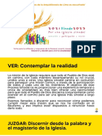 El Pueblo de Dios de la Arquidiócesis de Lima reflexiona sobre la sinodalidad