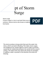 Concept of Storm Surge