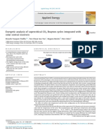 Exergetic Analysis of Supercritical CO2 Bayton Cycles Ntegrated Withs SCR